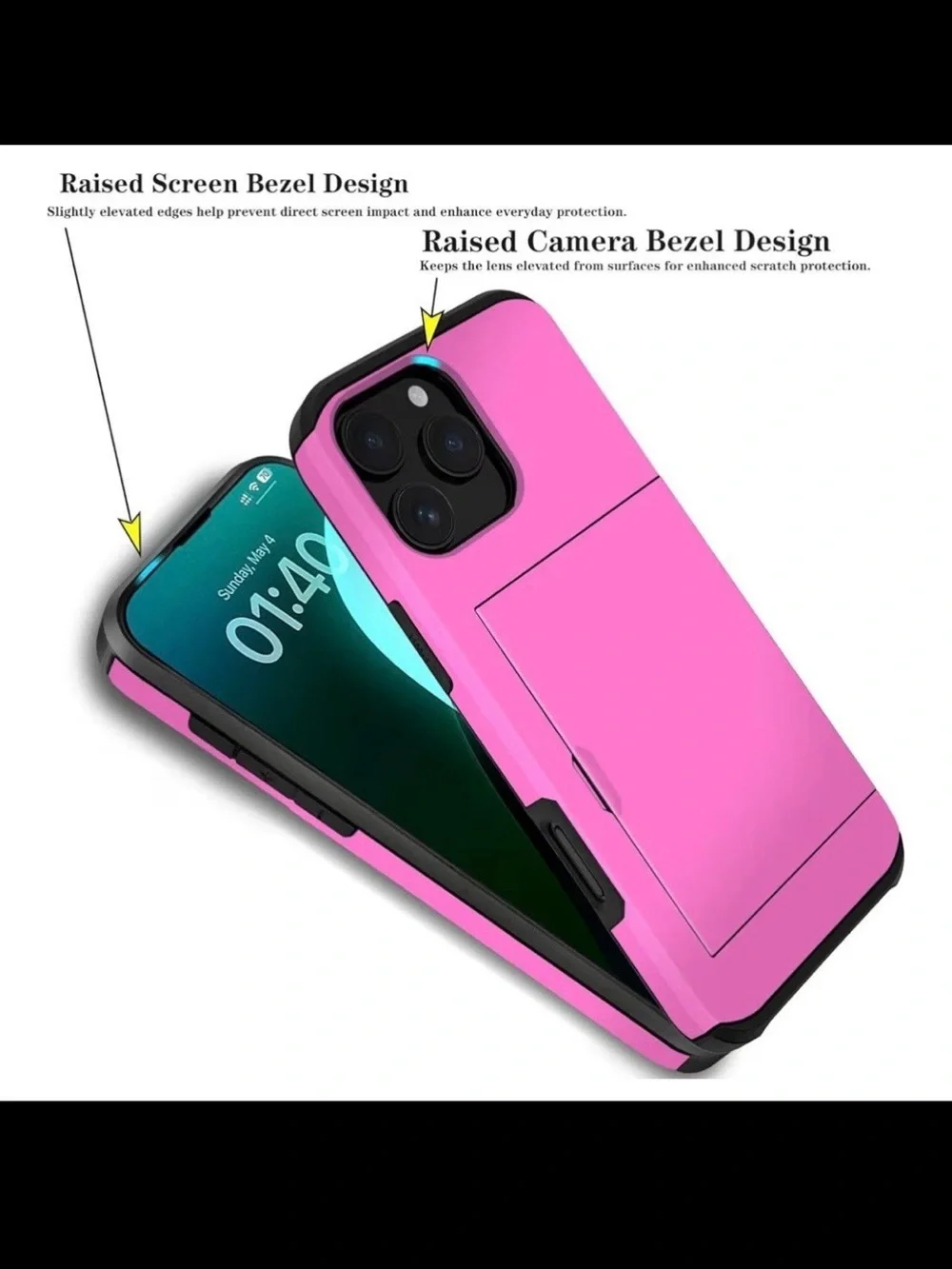 iPhone 16 Pro Max Card Wallet Case